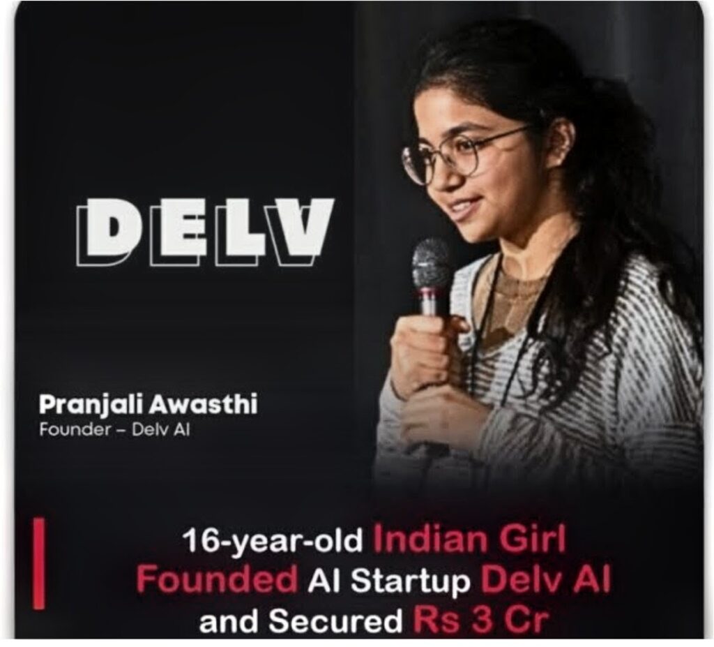 Pranjali Awasthi: The Indian-Origin Teen Who Built a ₹100 Crore AI Startup